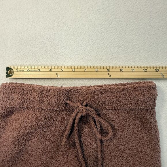 Victoria's Secret Women's Pajama Top Shorts Set Sherpa Fleece Size M - Picture 11 of 14